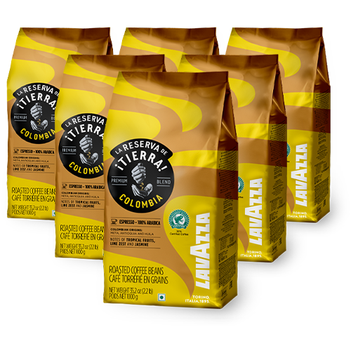 Lavazza Tierra Colombia-6-zakken.png